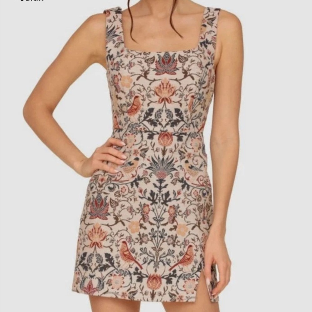 Avec Les Filles Brocade Dress